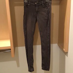 7 For all Mankind Charcoal Jeans
